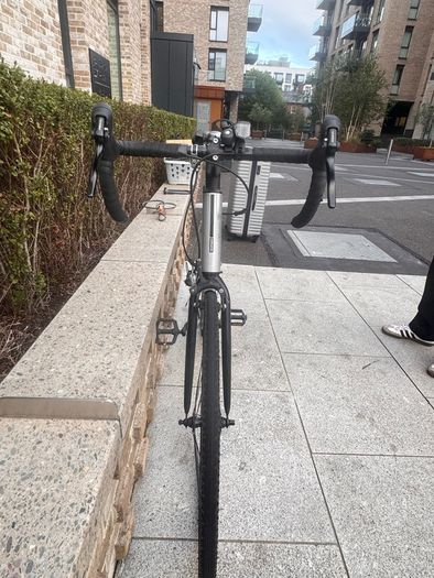 Triban RC100 Road Bike Grey and Black