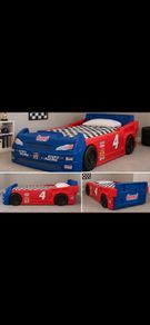 Racing car bed . single