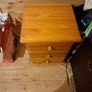 Pine Wardrobe and Bedside Locker Image 4