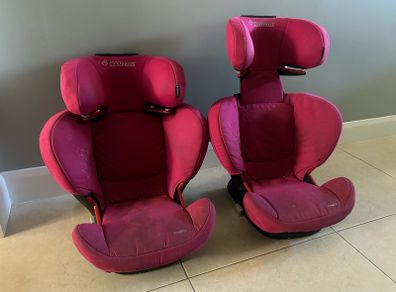 Pink Maxi cosi car seat isofix