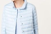 mohito sky blue jacket fits 6080small 10 has been worn twice