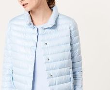 mohito sky blue jacket fits 6080small 10 has been worn twice