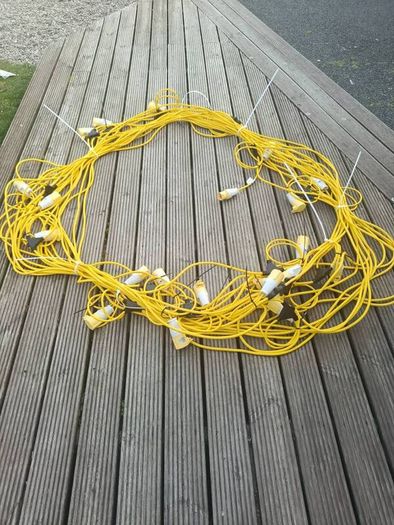 110v festoon power Drops