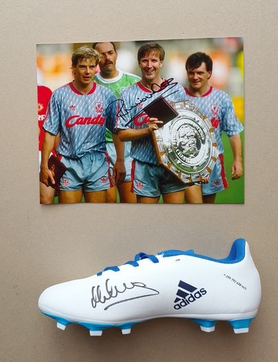 Liverpool FC autographs Liverpool legends