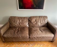 Leather sofa