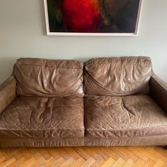 Leather sofa