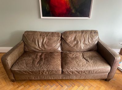 Leather sofa