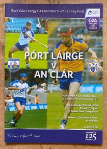 2009 Clare v Waterford - Munster GAA U21 Hurling Championship Final