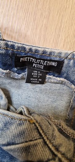 PLT Denim Corset Size 6