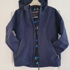 Next Boy's Navy blue Waterproof Jacket size 7 years( 122cm)