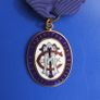 UKCTA SAMARITAN FUND SOCIETY (Walter J. Lovell Trophy) - UK Commercial Travellers Association trades union award medal (with original ribbon) Image 5