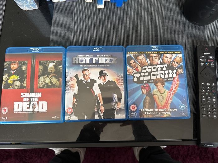 Edgar Wright Collection Blu Rays