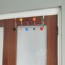Vintage Mid-Century Style "Hang-It-All" Over-The-Door Coat Rack | Multicolour Ball Hooks Image 2