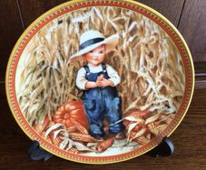Jessie Willcox Smith Childhood Holiday Memories Thanksgiving Picture Plate