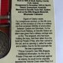 Fenian Raid Canada Medal 1866 Timothy O'Hea VC commemorative replica medal & 2010 stamp first day cover Image 6