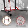 Power Tower Pull Up Bar Station&Assistance Machine,Multi-Function Adjustable Height Foldable Dip Station for Home Gym Workout, Heavy Duty Strength Training Fitness Equipment 360/400/600LBS Image 4