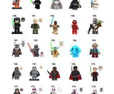 Star Wars Minifigures Collection Lego Compatible L-Z