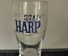 Vintage Harp pint glass