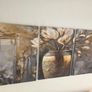 3 large printed canvas  45x65cm each Image 2