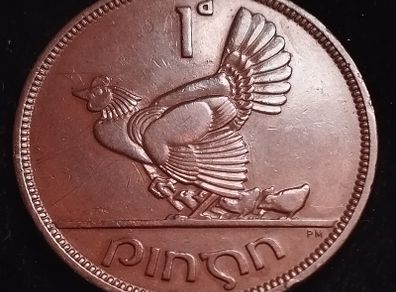 #783 - Ireland - 1940 - 1 Penny - Scratches -  KM.11