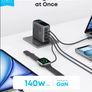NEW Anker 140W 4-Port Charger PD 3.1 - Smart Screen - EU Plug Image 2