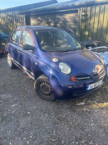04 Nissan Micra breaking