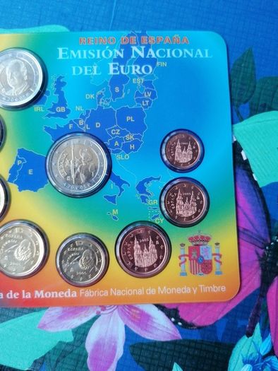 2005 Spain Coin Set