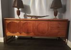 Nathan Circles Teak Sideboard