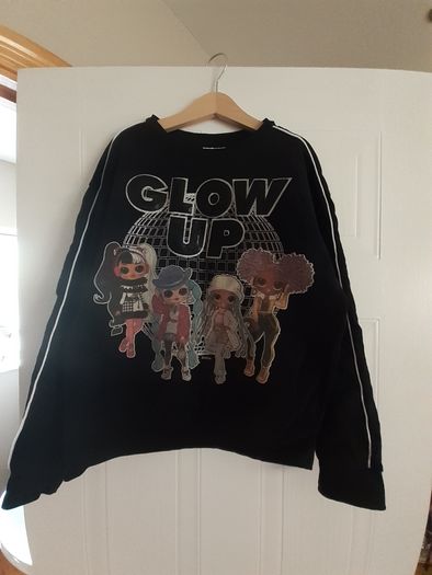 girls LoL glow up sweatshirt