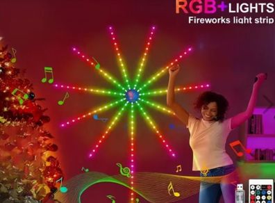 RGB Smart Firework Light Strip