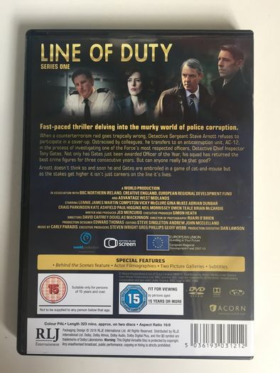 Line Of Duty - Series 1-5 (2012-2019) [TV DVD Boxsets]