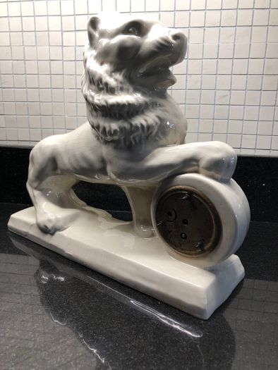 Vintage German deco clock