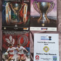 Ulster Mc Kenna Cup Programmes X 4