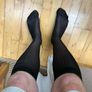 Sheer Socks Over The Calf for Men Image 4