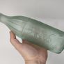 394 - Antique Seeds Preston Mineral Water Clear Glass Decorative Collectible Bottle Image 2