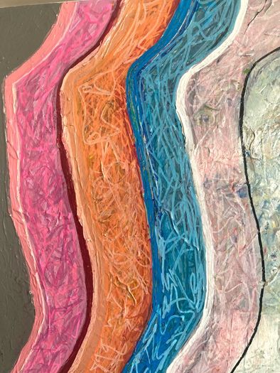 New Original Figurative Painting Irish Art Gift framed painting