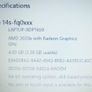 Hp 14s-fq0017/amd 3020e/4gb ram/60Gb ssd/14"/win 10 Image 9
