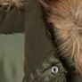 H&M Padded Khaki Green Jacket Image 3