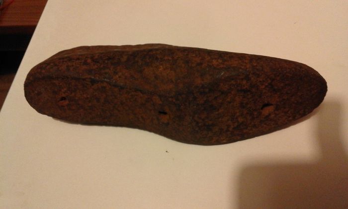 Cast iron shoo