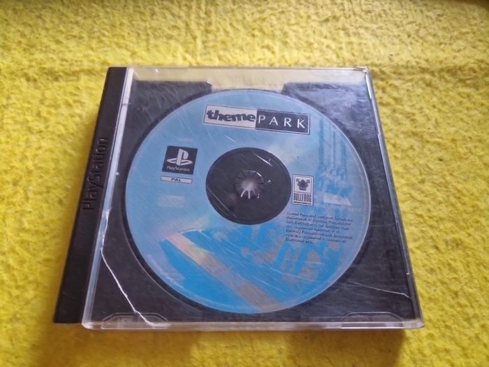 Theme Park PlayStation1 Ps1 PlayStation2 Ps2 games Original