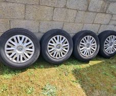 vw wheels tyres and hud caps