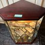 Vintage Table Top Glass Display With Lights Image 2