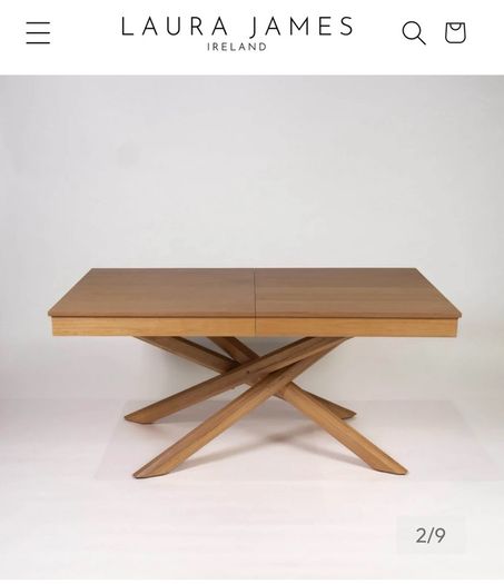 Laura James Dining Table (no chairs)