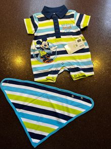 Disney All in one plus bib with tags on