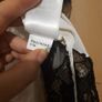 DKNY Premium Silk Lace Blouse, Size M Image 4
