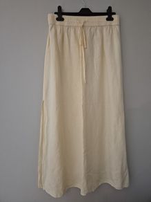 H&M Cream Pencil Skirt L