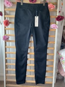 Navy high waisted skinny jeans Streetone power stretch w27 L30