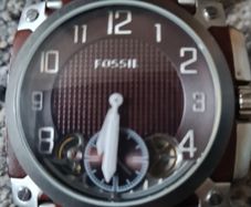 Fossil ME 1070 Men's watch Automatic Brown Leather