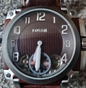 Fossil ME 1070 Men's watch Automatic Brown Leather