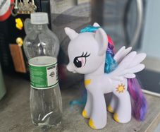 8 inch Princess Celestia Styling Large long Hair Brushable 2013 HTF MLP G4 My Little Pony